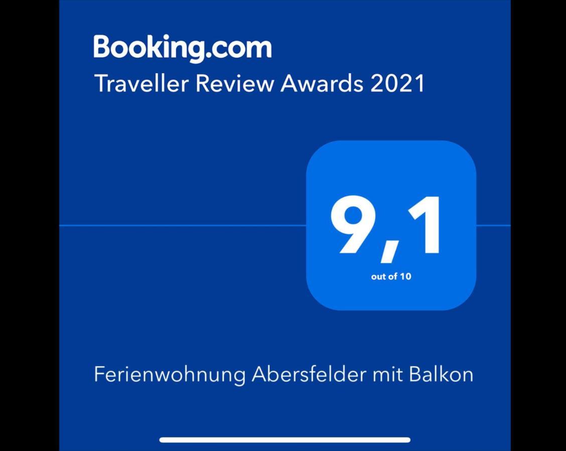Ferienwohnung Abersfelder Mit Balkon Wildflecken Exterior photo